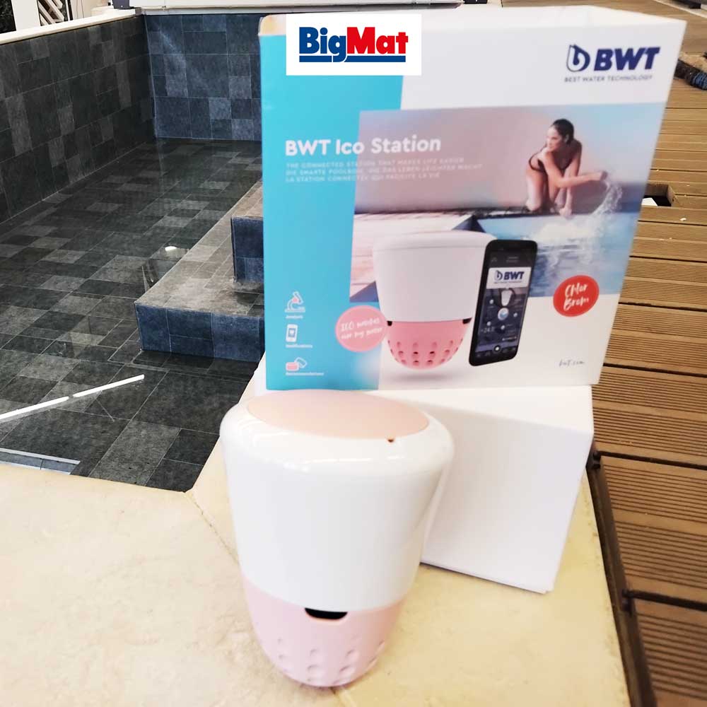 Station d’analyse connectée BWT ICO WiFi surveille la qualité de l’eau de votre piscine (en vente à Auch)