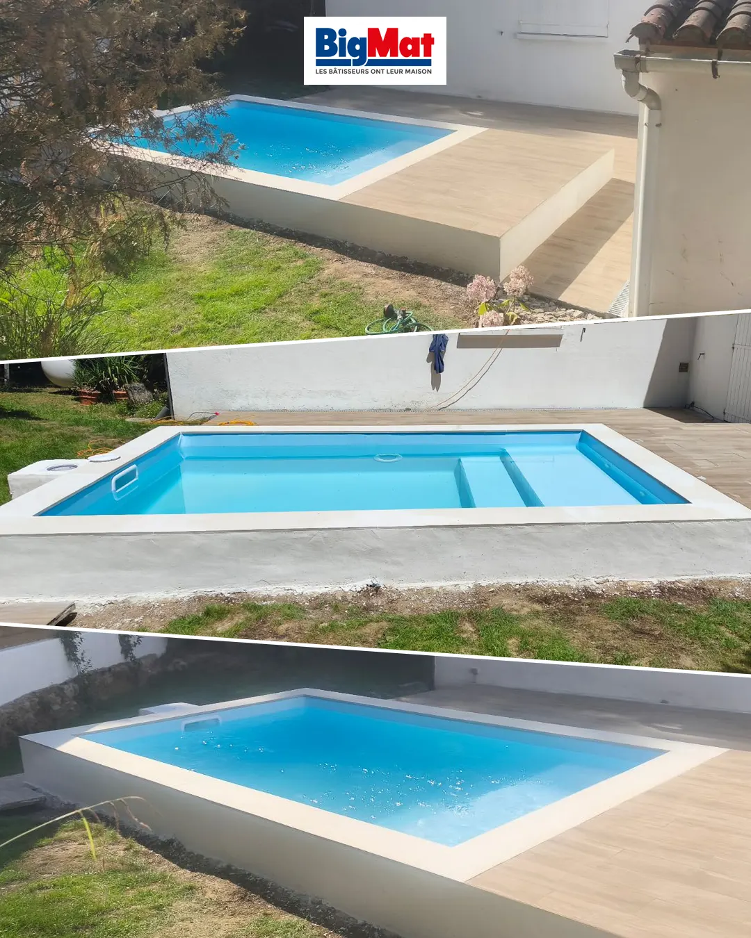 Une jolie petite piscine… pour un maximum de plaisir !