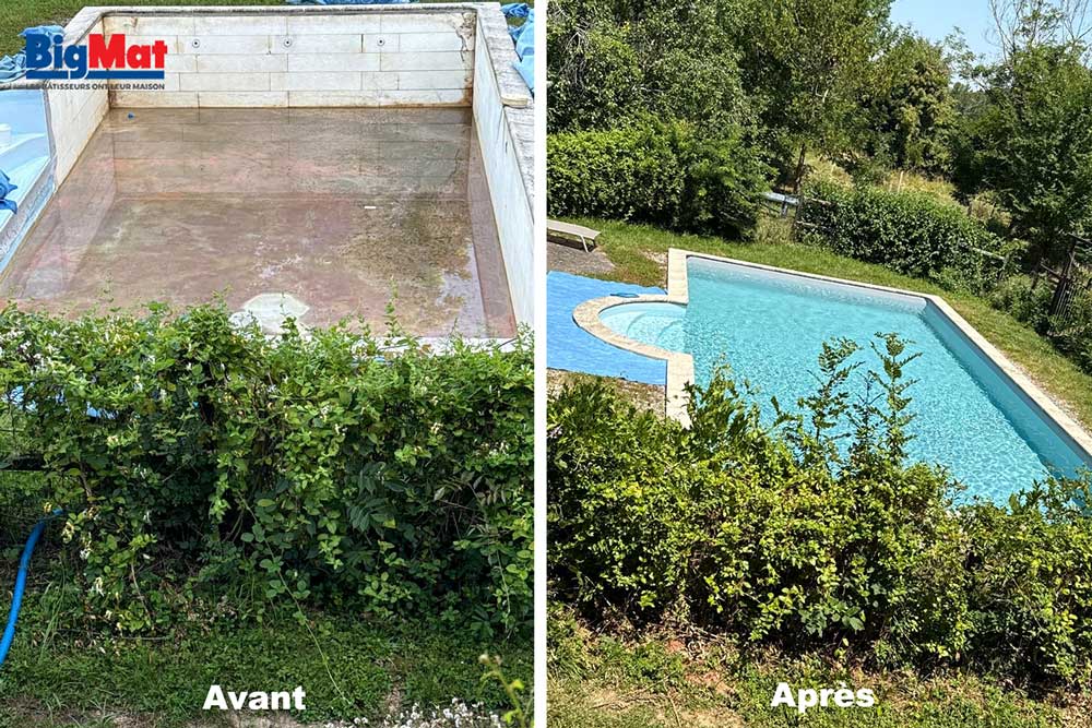 Rénovation de liner pour un Gîte de France à Saint-Étienne-de-Tulmont