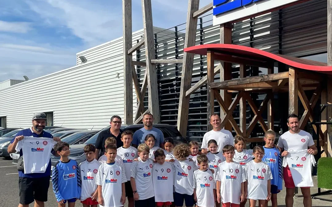 BigMat Camozzi aux côtés des jeunes du Lions Auch Handball Club